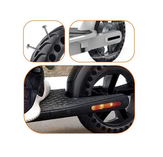 pneu plein 8.5" Xiaomi M365 / PRO 2 / 1S / Essential /Mi Scooter increvable